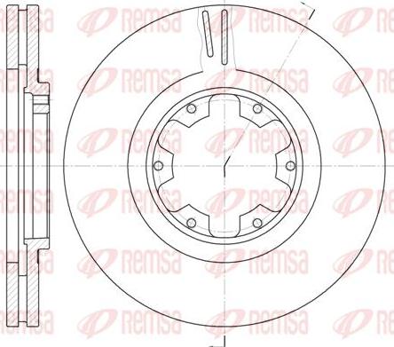 Kawe 6899 10 - Тормозной диск autospares.lv