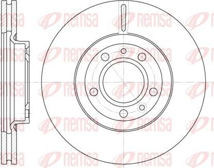 Kawe 6869 10 - Тормозной диск autospares.lv