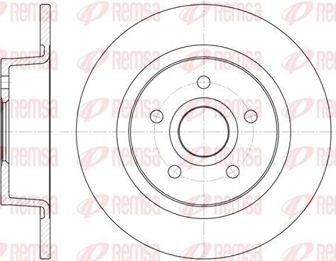 Kawe 6863 00 - Тормозной диск autospares.lv