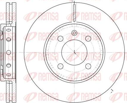 Kawe 6826 10 - Тормозной диск autospares.lv