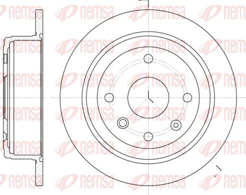 Kawe 6876 00 - Тормозной диск autospares.lv