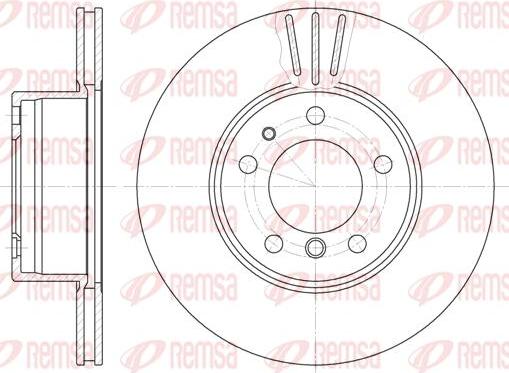 Kawe 6348 10 - Тормозной диск autospares.lv