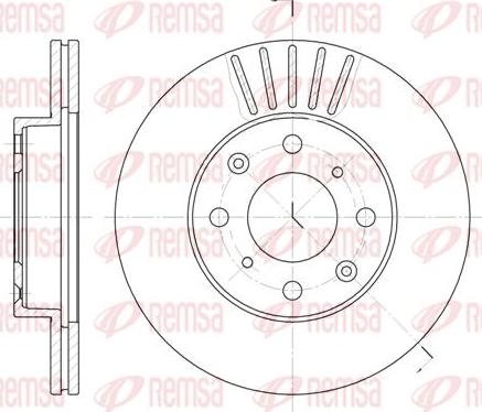 Kawe 6369 10 - Тормозной диск autospares.lv