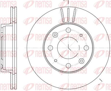 Kawe 6368 10 - Тормозной диск autospares.lv