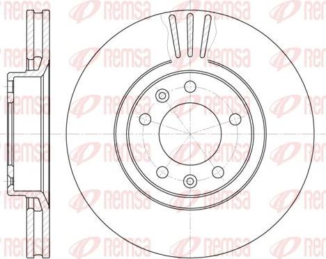 Kawe 6307 10 - Тормозной диск autospares.lv