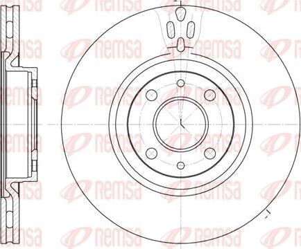 Kawe 6316 11 - Тормозной диск autospares.lv