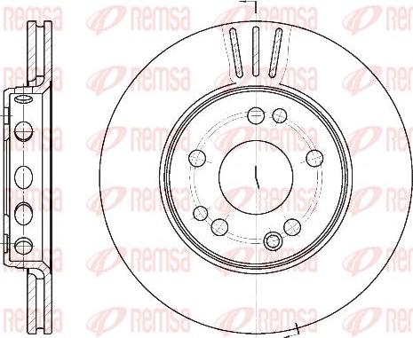 Kawe 6318 10 - Тормозной диск autospares.lv