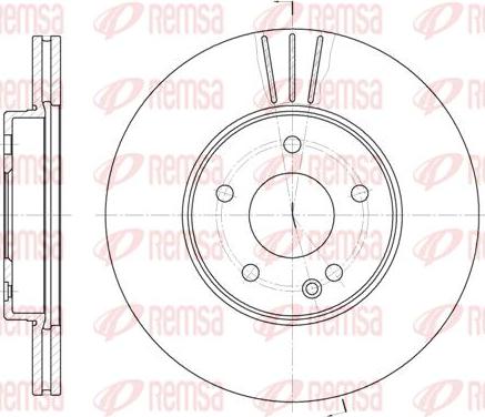 Kawe 6313 10 - Тормозной диск autospares.lv