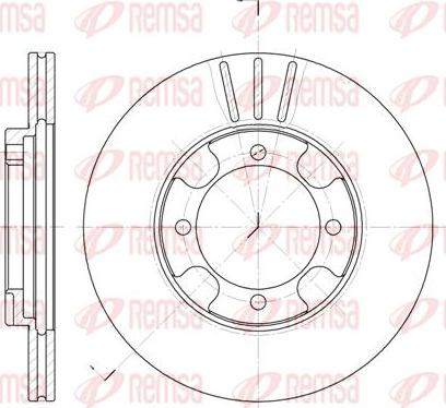 Kawe 6389 10 - Тормозной диск autospares.lv