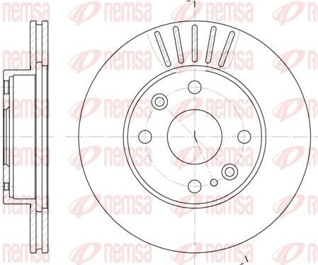 Kawe 6386 10 - Тормозной диск autospares.lv