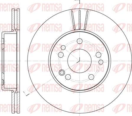 Kawe 6338 10 - Тормозной диск autospares.lv