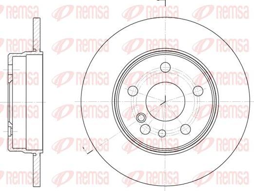 Kawe 6332 00 - Тормозной диск autospares.lv