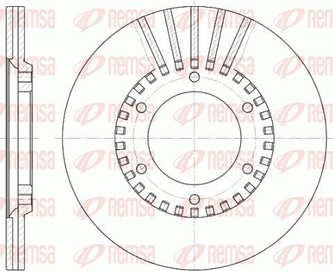 NK 312227 - Тормозной диск autospares.lv