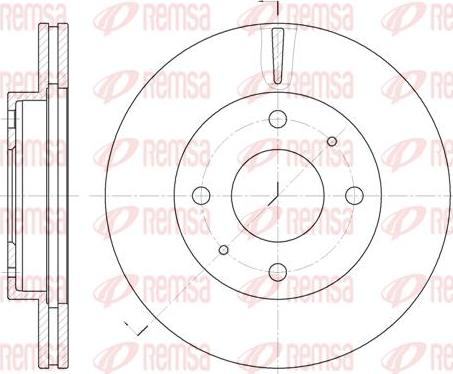 Kawe 6376 10 - Тормозной диск autospares.lv