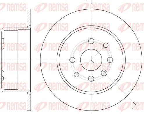 Kawe 6252 00 - Тормозной диск autospares.lv