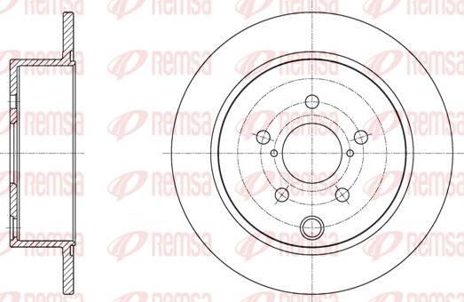 Kawe 62034 00 - Тормозной диск autospares.lv