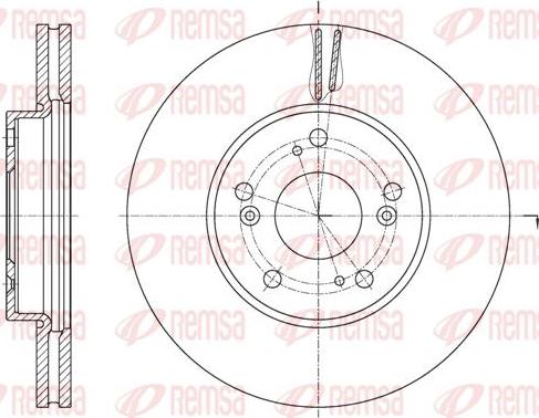 Kawe 62107 10 - Тормозной диск autospares.lv