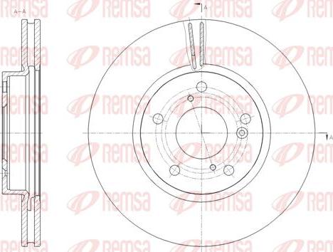 Kawe 62112 10 - Тормозной диск autospares.lv