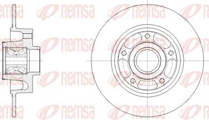 Kawe 62138 00 - Тормозной диск autospares.lv