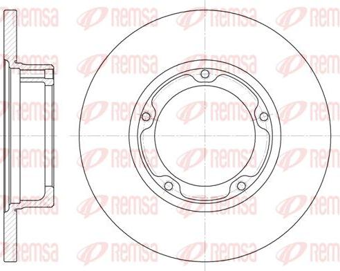 Kawe 6282 00 - Тормозной диск autospares.lv