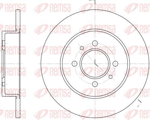 Kawe 6239 00 - Тормозной диск autospares.lv