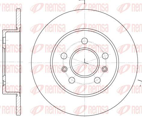 Kawe 6239 02 - Тормозной диск autospares.lv