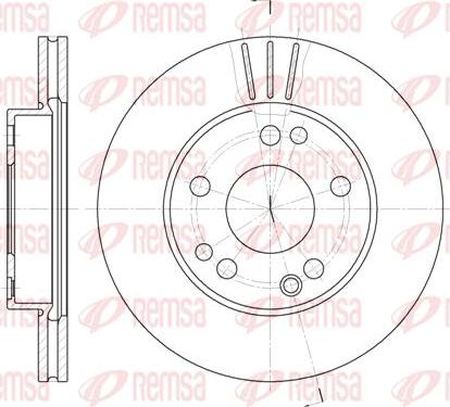 Kawe 6228 10 - Тормозной диск autospares.lv