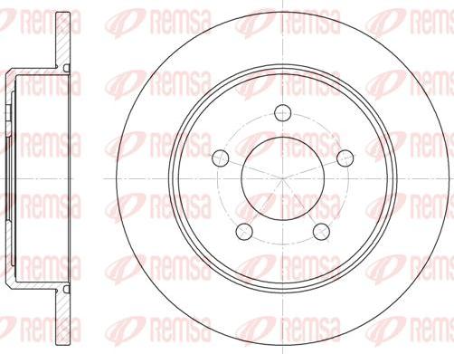 Kawe 6746 00 - Тормозной диск autospares.lv