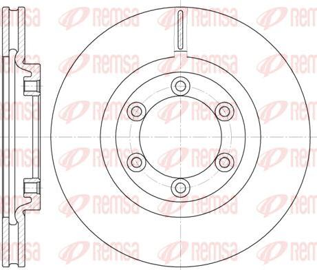 Kawe 6754 10 - Тормозной диск autospares.lv