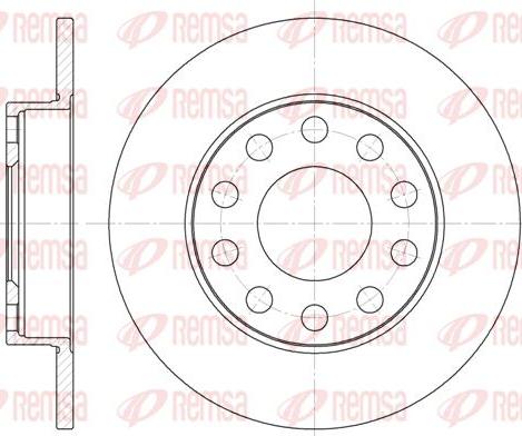 Kawe 6753 00 - Тормозной диск autospares.lv