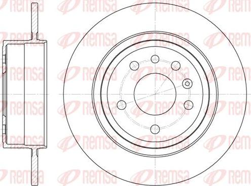 Kawe 6764 00 - Тормозной диск autospares.lv