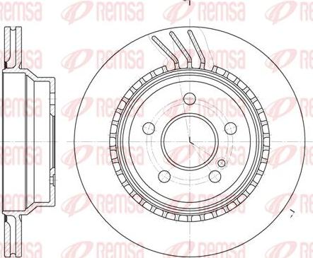 Kawe 6760 10 - Тормозной диск autospares.lv