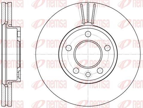 Kawe 6708 10 - Тормозной диск autospares.lv