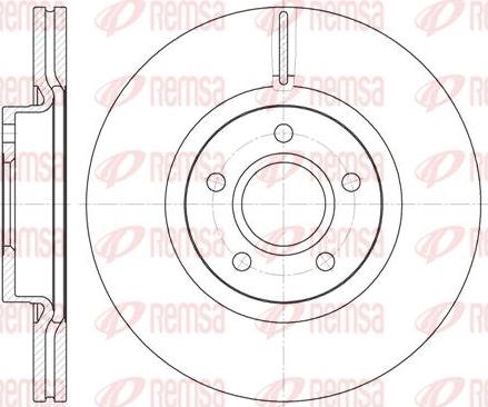 Kawe 6711 10 - Тормозной диск autospares.lv