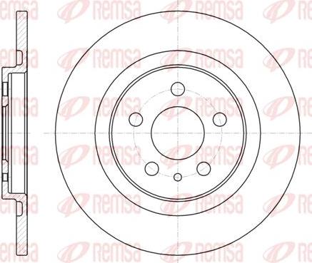 Kawe 6736 00 - Тормозной диск autospares.lv