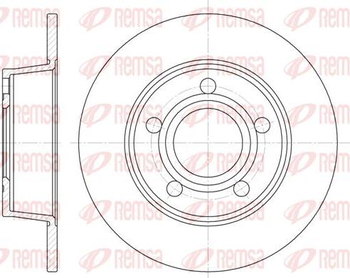 Kawe 6724 00 - Тормозной диск autospares.lv