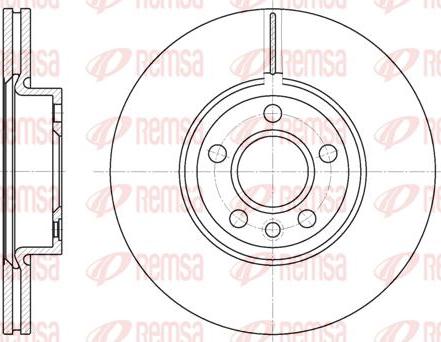 Kawe 6728 10 - Тормозной диск autospares.lv