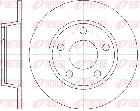 Kawe 6723 00 - Тормозной диск autospares.lv