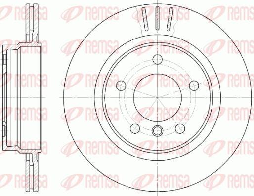 Kawe 6722 10 - Тормозной диск autospares.lv