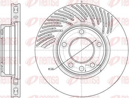 Kawe 6773 10 - Тормозной диск autospares.lv