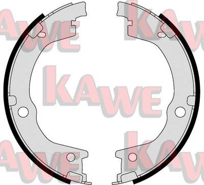 Kawe 09460 - Комплект тормозов, ручник, парковка autospares.lv