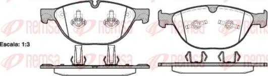 Kawe 0958 30 - Тормозные колодки, дисковые, комплект autospares.lv