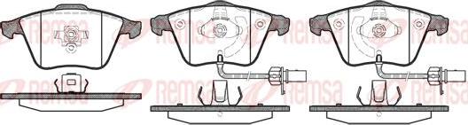 Kawe 0964 12 - Тормозные колодки, дисковые, комплект autospares.lv