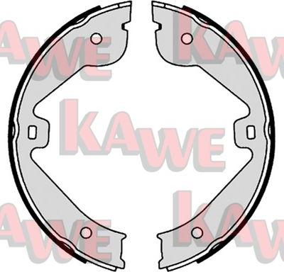 Kawe 09150 - Комплект тормозов, ручник, парковка autospares.lv