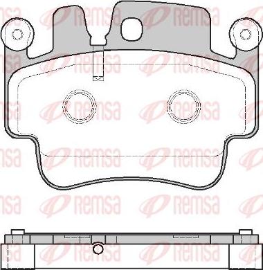 Kawe 0982 00 - Тормозные колодки, дисковые, комплект autospares.lv