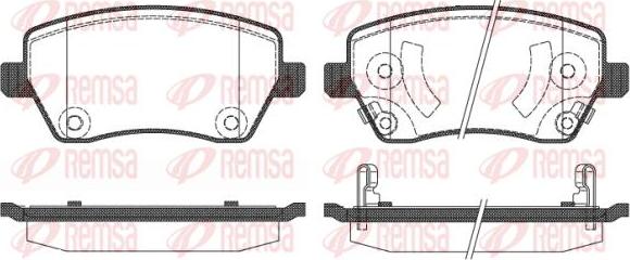 Kawe 0987 02 - Тормозные колодки, дисковые, комплект autospares.lv