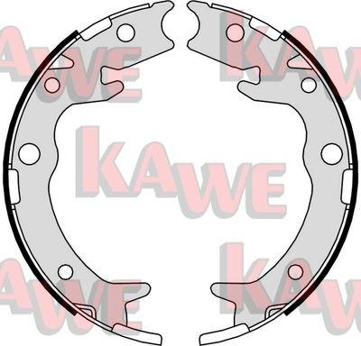 Kawe 09790 - Комплект тормозов, ручник, парковка autospares.lv