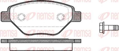 Kawe 0977 00 - Тормозные колодки, дисковые, комплект autospares.lv