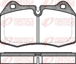 Kawe 0441 00 - Тормозные колодки, дисковые, комплект autospares.lv