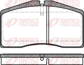 Kawe 0448 00 - Тормозные колодки, дисковые, комплект autospares.lv